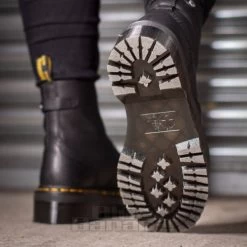 Dr. Martens Dr Martens 2976 Jetta Sendal Zipped Chelsea Boots (Black) -Unique Clothing&Accessories 0005478