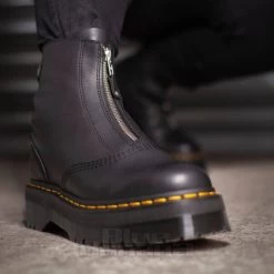 Dr. Martens Dr Martens 2976 Jetta Sendal Zipped Chelsea Boots (Black) -Unique Clothing&Accessories 0005482