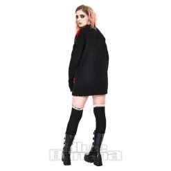 Jawbreaker Laughing Gremlin Oversized Jumper (Black) -Unique Clothing&Accessories 00a1f97610ede9bb78aa47da45ba