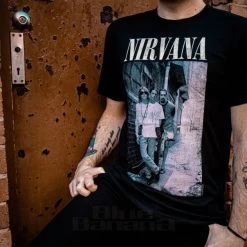 Official Nirvana Alleyway T Shirt (Black) -Unique Clothing&Accessories 06c7f0f798ef34aa8b19d51bea78 nirvana tshirt