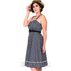 Voodoo Vixen Heart Gingham Flare Dress (Black) -Unique Clothing&Accessories 06da3c75bbcd30daf0f2dbe1a079