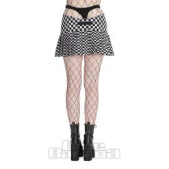 Banned Delgado Skirt (White/Black) 7 Banned Delgado Skirt (White/Black) -Unique Clothing&Accessories 06e4dc6462e16fe7daa73b47171c