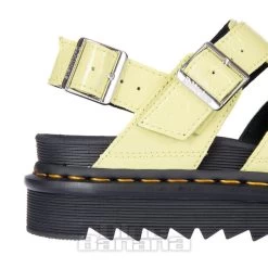 Dr. Martens Dr Martens Voss II Distressed Patent Sandals (Lime Green) -Unique Clothing&Accessories 06f218c665d75bd2fb77ab74f292 151115 g