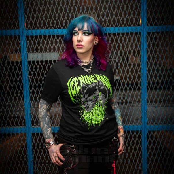 Official Ice Nine Kills Wolf T-Shirt (Black) 5 Official Ice Nine Kills Wolf T-Shirt (Black) - Image 3