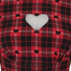 Hell Bunny Date Night Midi Dress (Red) 21 Hell Bunny Date Night Midi Dress (Red) -Unique Clothing&Accessories 0925e39dcd5acffdb860bb226b02