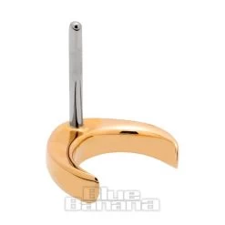 Blue Banana Crescent Moon 14K Gold Threadless Top (Gold) -Unique Clothing&Accessories 0e650abe135e9b50eb5f8200eab1