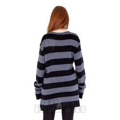 Vixxsin Esmerelda Striped Jumper Dress (Black/Grey) -Unique Clothing&Accessories 0fd80469b3c1d61f21d0e91e9529 151831 a