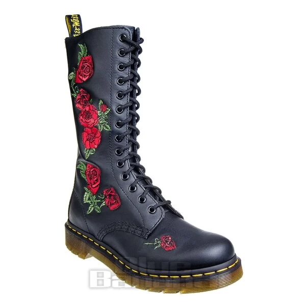 Dr. Martens Dr Martens 1914 Vonda Boots (Black/Red) 3 Dr. Martens Dr Martens 1914 Vonda Boots (Black/Red)