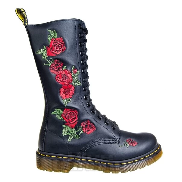 Dr. Martens Dr Martens 1914 Vonda Boots (Black/Red) 7 Dr. Martens Dr Martens 1914 Vonda Boots (Black/Red) - Image 5