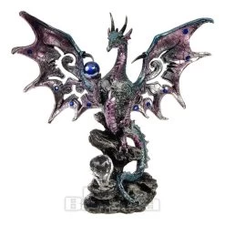 Nemesis Now Dragon Protector Figurine (Blue)