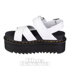 Dr. Martens Dr Martens Voss II Quad Platform Sandals (White) -Unique Clothing&Accessories 10fe4510be0e0ac734d941b33f86