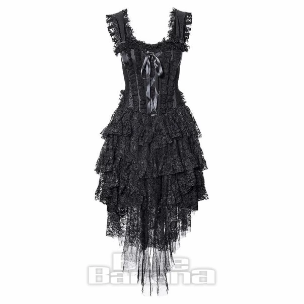 Blue Banana Clarissa Dress (Black) 6 Blue Banana Clarissa Dress (Black) - Image 4