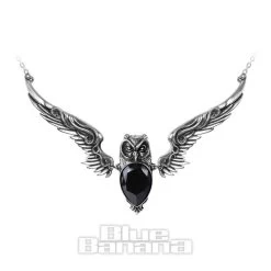 Alchemy Gothic Stryx Pendant (Black)