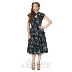 Banned Proud Peacock Dress (Blue)