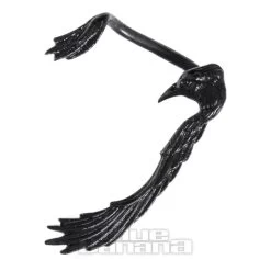 Alchemy Gothic Raven Ear Wing Earring (Left)