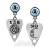 Alchemy Gothic Ouija Planchette Earrings (Multicoloured) -Unique Clothing&Accessories 120775