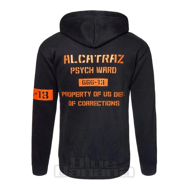 Jawbreaker Alcatraz Hoodie (Black) 4 Jawbreaker Alcatraz Hoodie (Black) - Image 2