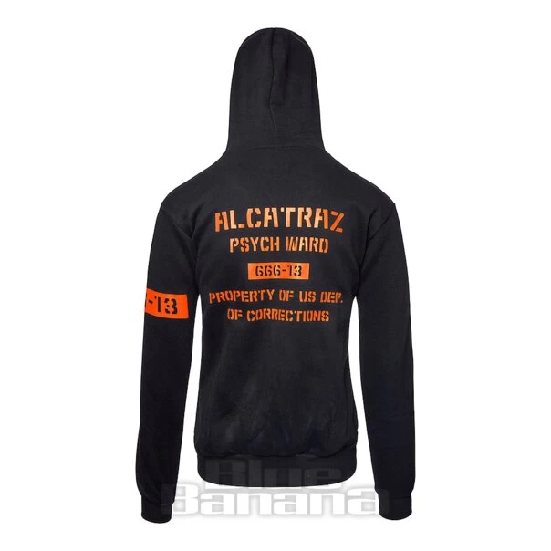 Jawbreaker Alcatraz Hoodie (Black) 6 Jawbreaker Alcatraz Hoodie (Black) - Image 4