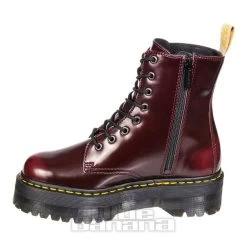 Dr. Martens Dr Martens Vegan Jadon II Boots (Cherry Red) -Unique Clothing&Accessories 126244 b