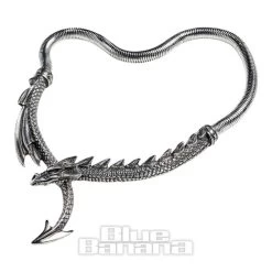 Alchemy Gothic Dragon's Lure Necklace (Silver) 9 Alchemy Gothic Dragon's Lure Necklace (Silver) -Unique Clothing&Accessories 127378 b