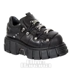 New Rock M.120N-S17 Tower Platform Shoes (Black)