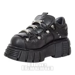 New Rock M.120N-S17 Tower Platform Shoes (Black) -Unique Clothing&Accessories 128474 m 120 s1 b
