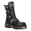 New Rock M.373X-S28 Reactor Calf Boots (Black) -Unique Clothing&Accessories 128761 m 373x s28