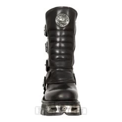 New Rock M.373X-S28 Reactor Calf Boots (Black) -Unique Clothing&Accessories 128761 m 373x s28 c