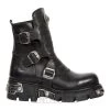 New Rock M.1482X-S1 Reactor Half Boots (Black) -Unique Clothing&Accessories 128772 m 1482x s1