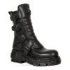 New Rock M.373X-S27 Reactor Half Boots (Black) -Unique Clothing&Accessories 128846 m 373x s27