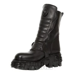 New Rock M.373X-S27 Reactor Half Boots (Black) -Unique Clothing&Accessories 128846 m 373x s27 b