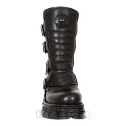 New Rock M.373X-S27 Reactor Half Boots (Black) -Unique Clothing&Accessories 128846 m 373x s27 c