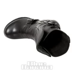 New Rock M.TR003X-S2 Trail Half Boots (Black) 15 New Rock M.TR003X-S2 Trail Half Boots (Black) -Unique Clothing&Accessories 128914 m tr003x s2 f