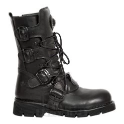 New Rock M.1473-S49 Comfort-Light Calf Boots (Black) -Unique Clothing&Accessories 129112 m 1473 s49 a