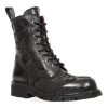 New Rock M.NEWMILI118-S1 Mili Embroidered Half Boots (Black) 2 New Rock M.NEWMILI118-S1 Mili Embroidered Half Boots (Black) -Unique Clothing&Accessories 129145 m newmili118 s1