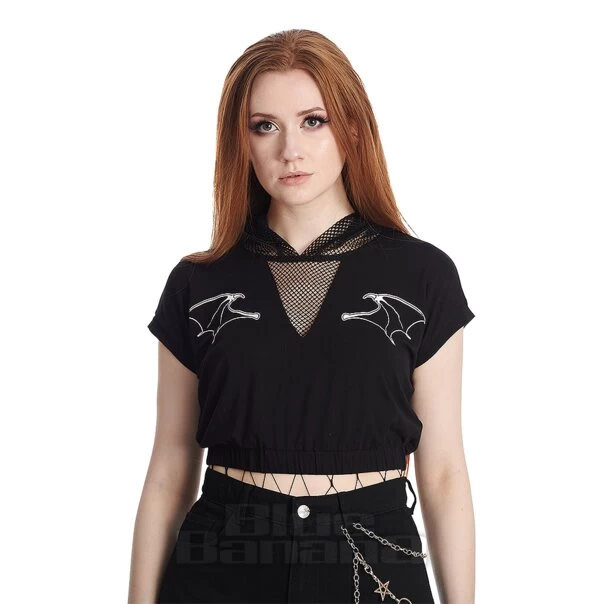 Banned Ombra Net Hoodie (Black) 3 Banned Ombra Net Hoodie (Black)