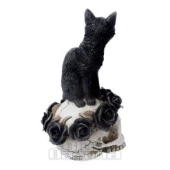 Alchemy Grimalkin's Ghost Cat Skull Ornament -Unique Clothing&Accessories 133774 b