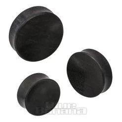 Blue Banana Concave Wood Ear Plug 42-52mm (Black) -Unique Clothing&Accessories 136092 group