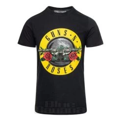 Official Guns N Roses Classic Logo T Shirt (Black)