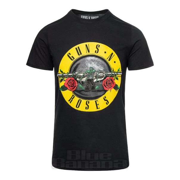 Official Guns N Roses Classic Logo T Shirt (Black) 3 Official Guns N Roses Classic Logo T Shirt (Black)