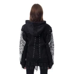 Poizen Industries Elora Hoodie (Black) 5 Poizen Industries Elora Hoodie (Black) -Unique Clothing&Accessories 136816 a