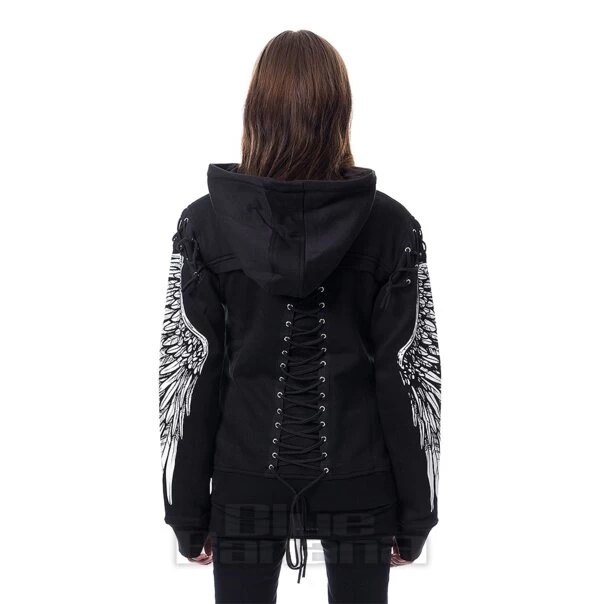 Poizen Industries Elora Hoodie (Black) 4 Poizen Industries Elora Hoodie (Black) - Image 2