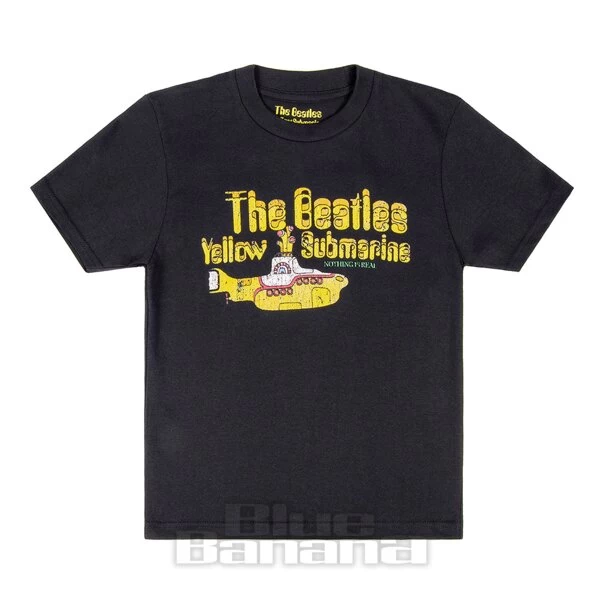 Official The Beatles Nothing Is Real Kids T Shirt (Black) 3 Official The Beatles Nothing Is Real Kids T Shirt (Black)