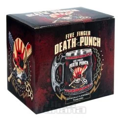 Nemesis Now Five Finger Death Punch Tankard (15cm) -Unique Clothing&Accessories 137223 d v2