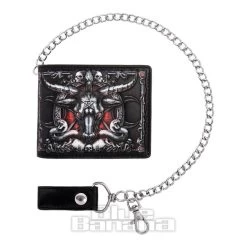Nemesis Now Baphomet Wallet With Chain