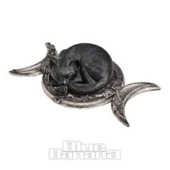 Alchemy Witches Familiar Ornament (Silver/Black)