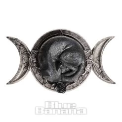 Alchemy Witches Familiar Ornament (Silver/Black) -Unique Clothing&Accessories 137239 b