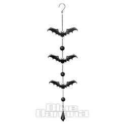 Alchemy Gothic Bat Hanging Decoration (Black)