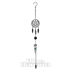 Alchemy Gothic Dreamcatcher Hanging Decoration (Black)