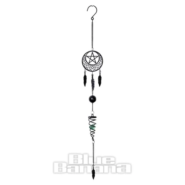 Alchemy Gothic Dreamcatcher Hanging Decoration (Black) 3 Alchemy Gothic Dreamcatcher Hanging Decoration (Black)